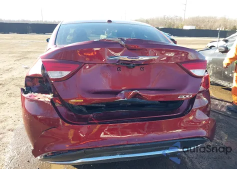 2015 Chrysler 200 Limited from USA, damaged, VIN 1C3CCCABXFN611630